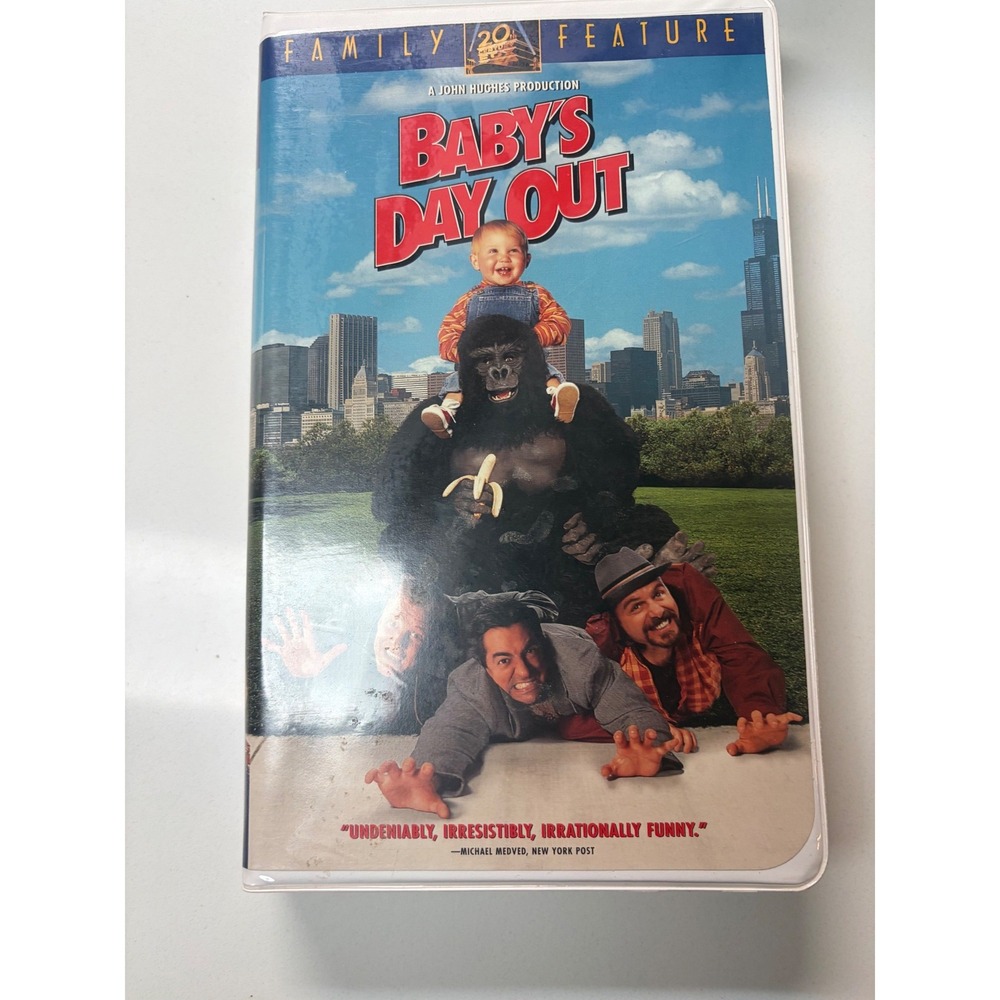 Baby's Day Out VHS 20th Century Fox Family Feature John Hughes 1994 Clamshell